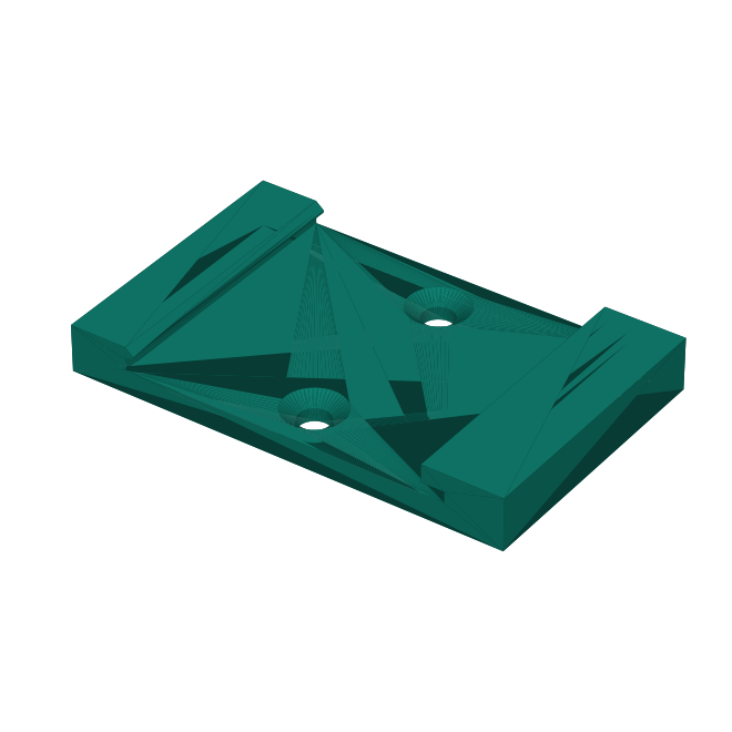 35mm TS35 DIN-rail snap clip